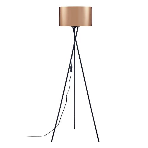 Lampadaire 26521nc - Mika Gris & Noir - Lot De 1