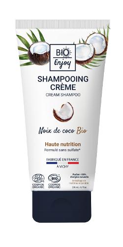 SHAMPOOING CREME NOIX DE COCO COSMOS ORGANIC - BIO ENJOY 200ML