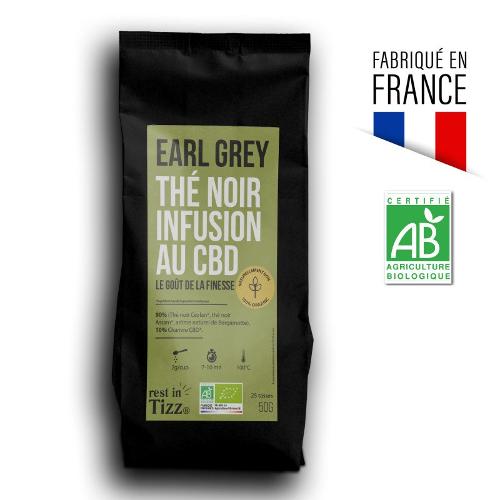 Thé Noir Bio Infusion Au Cbd Earl Grey By Tizz®