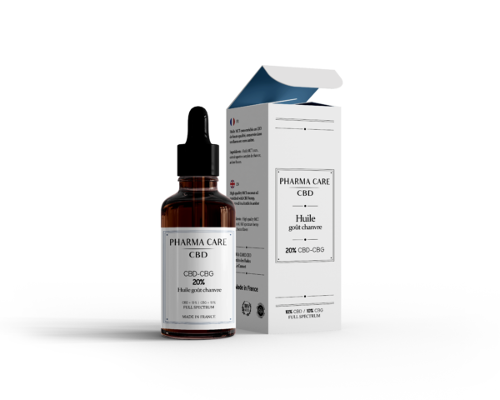 Huile goût Chanvre 20% CBD-CBG