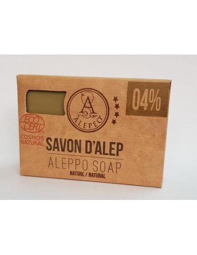 Savon d'Alep nature Certifié COSMOS