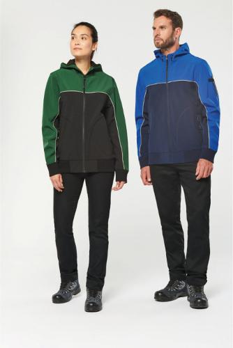 Veste softshell 3 couches bicolore BIONIC-FINISH® ECO unisex