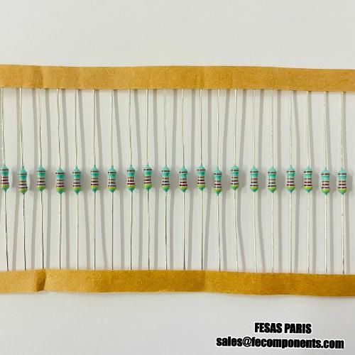 Firstohm M-25 Metal Film Fixed Resistors 422kOhms 1%