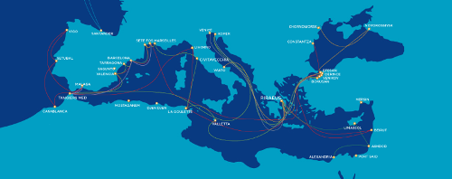 Fret maritime MEDITERRANEE / MER NOIRE