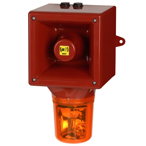 Combiné Feu tournant/120dB OPTASON® 64 sons - IP65 O530CTV2