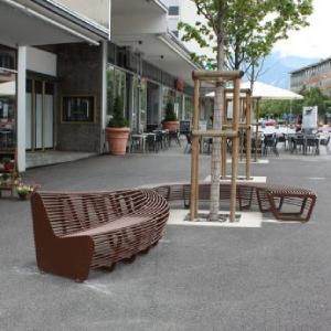 Banc Urbain Circulaire Design