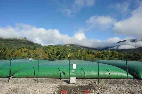 Citerne soule fermée autoportante