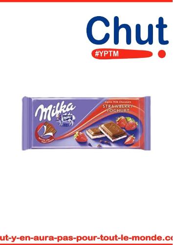  Milka Strawberry & Yoghurt 100g 