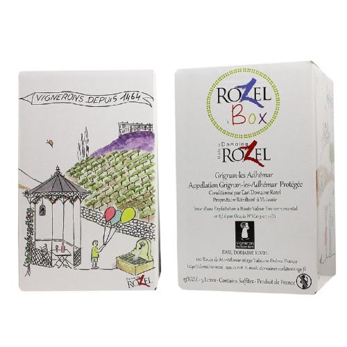 BIB DOMAINE ROZEL "GRIGNAN LES ADHEMARS" 2019 - BLANC - 5L