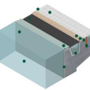 Schéma De L'étanchéité De Piscine En Résine Avec Kapsul