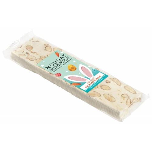 Nougat de Montélimar Pâques OREILLES Barre 100g - Nouvelle gamme ! 