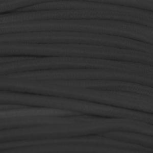 Cordon élastique (2 mm - Polyester - Noir)