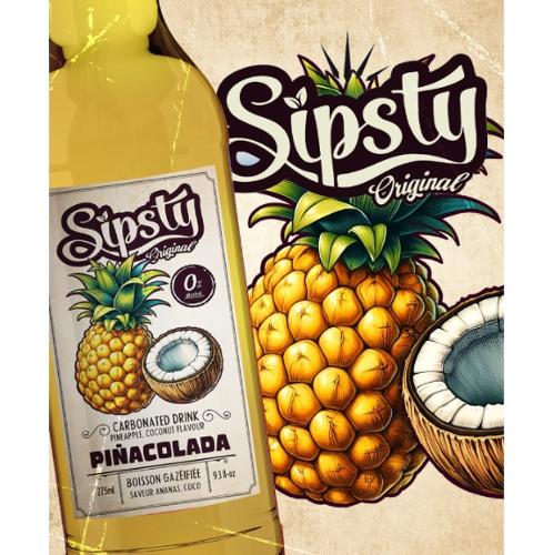 Boisson Sipsty original Pina-colada