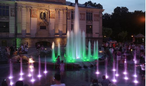 Fontaine de spectacle