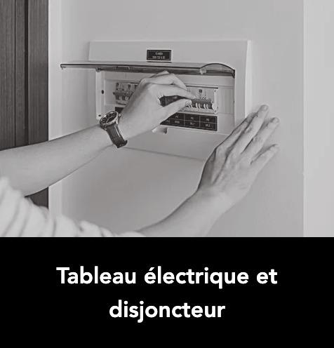 Tableau électrique et disjoncteur