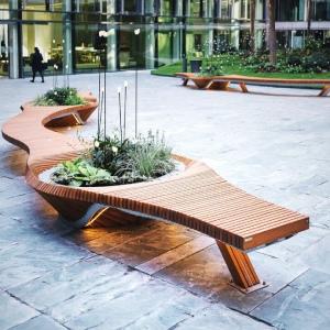 Banc urbain Botanic Twist