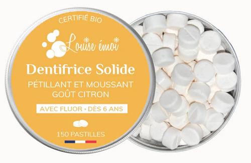 Dentifrice Solide Citron - 150 pastilles