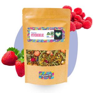 Psychedelic Tisane Saveur Fraise Framboise