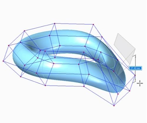 Solid Edge Subdivision Modeling