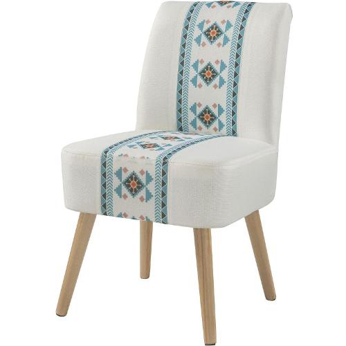 Fauteuil 13810m1 - Celaya Blanc - Lot De 1