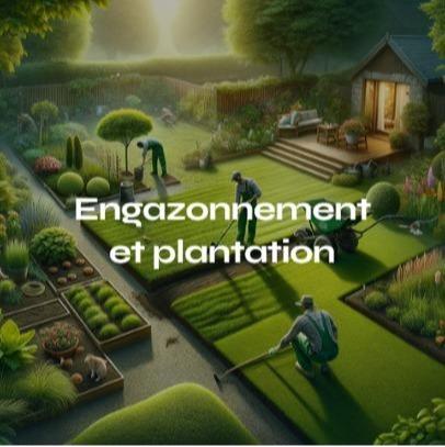 Engazonnement et plantation - Hauts de Sein