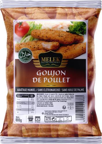 E240 : Melek Goujon de poulet 800gr (10pc par colis)