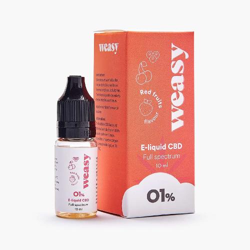 Weasy Fruits Rouges – E-liquide de CBD