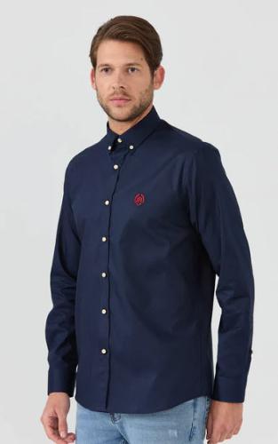 Cyril : Chemise en coton d’Oxford Coupe Classique