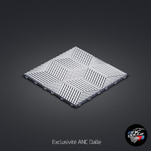 Dalle Cubique 3D Gris clair