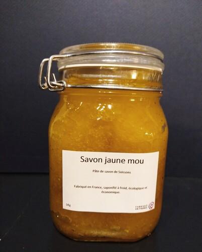 Savon jaune mou bio 1kg