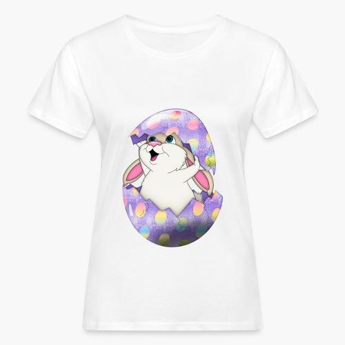 Oeuf éclosion d'un lapin T-shirt bio Femme