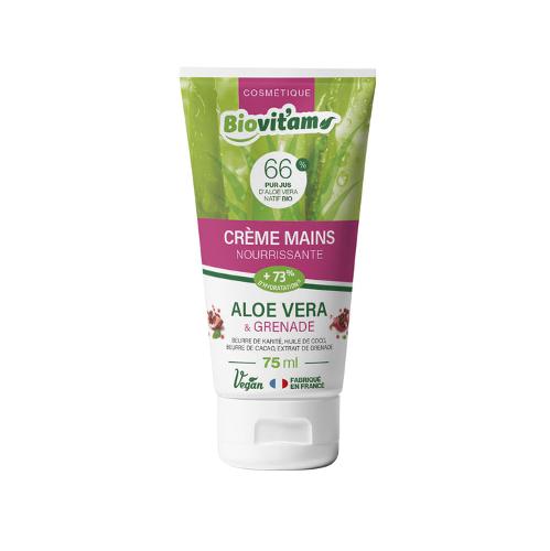 Crème main bio Aloe vera