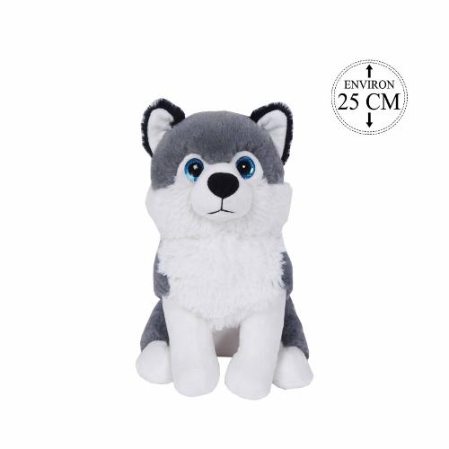 Peluche Husky 25cm