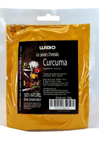 Curcuma 100% naturel