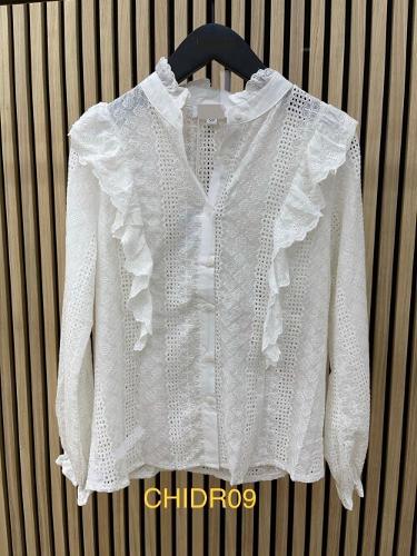 CHEMISIER ML BRODERIE ANGLAISE