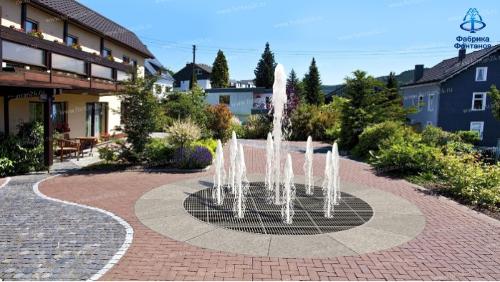 Fontaine pour piétons