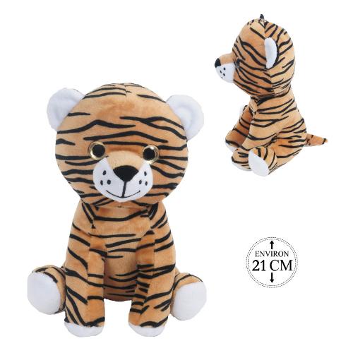 Peluche Tigre Assis 21cm