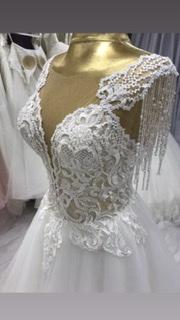 Robe de mariée bohème 