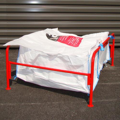 Cadre de remplissage pour big-bag plaques amiante 1600x1100x500mm