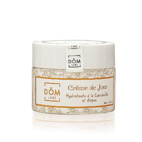 Crème de jour hydratante à la camomille et argan