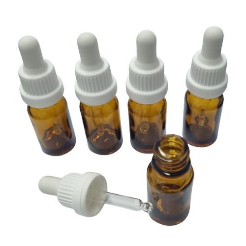 Flacon en verre ambré 10 ml assemblé Day