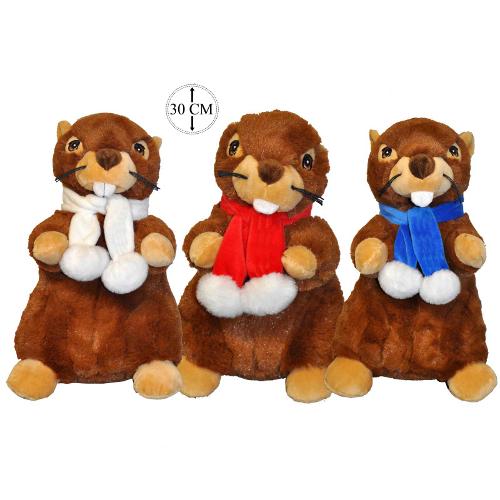 Peluche Marmotte 30cm