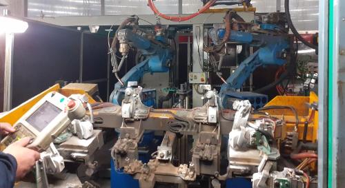 Programmation de robots YASKAWA MOTOMAN