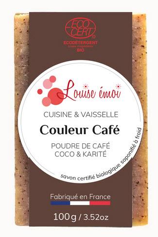 Savon écodétergent-Couleur Café (100g)