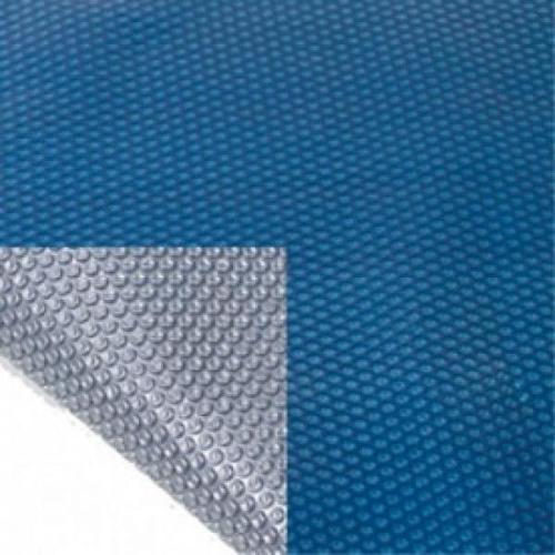 Couverture à bulles finition quattro alu pour piscine rectangulaire