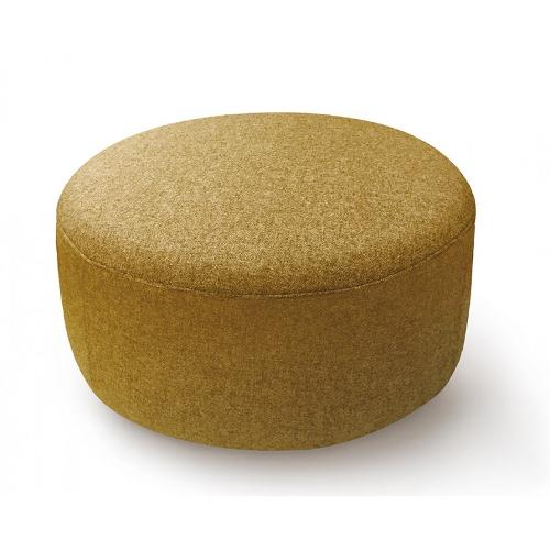 Pouf Accueil Rond Tissu COLUMBIA