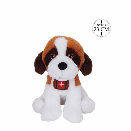 Peluche St Bernard 23cm