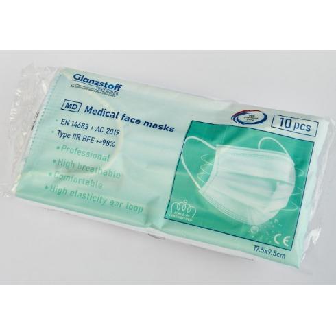 Sachet plastique de 10 masques