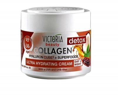 Créme Pour Visage Avec Colagéne,age 30-45 Ans,50 Ml, Victoria