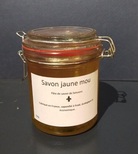 Savon jaune mou bio 250g